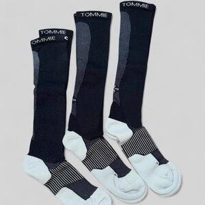 Tommie Copper Women’s 3-Pack Over the Calf Compression Socks  Size 10-12.5